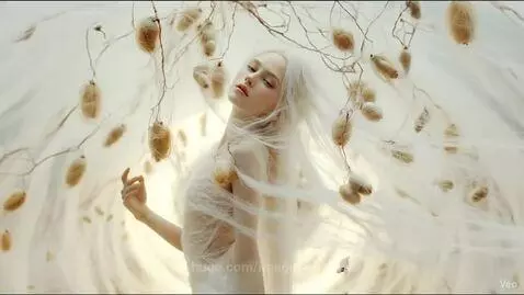 Porcelain Fashion model style showcase by imagineit-ai