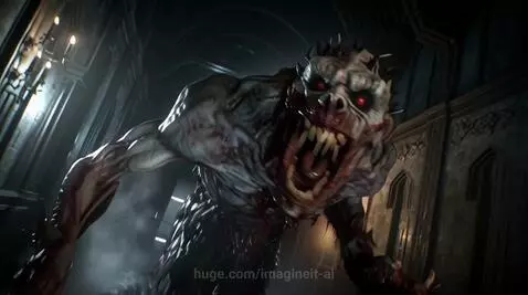Monster from hell by imagineit-ai