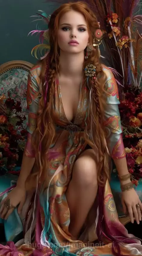Bohemian girl by imagineit-ai