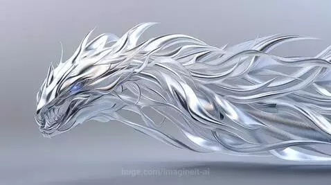 Glass Dragon Snake by imagineit-ai