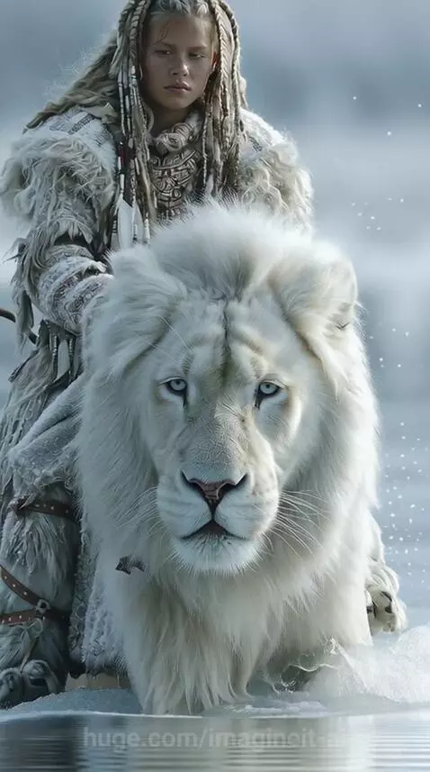 Riding the Lion by imagineit-ai