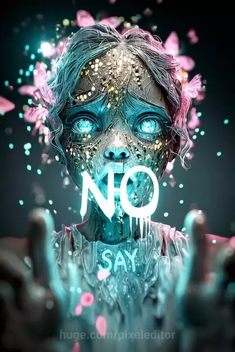 Say NO by pixeleditor