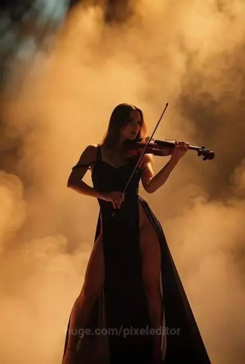 Violin solo by pixeleditor