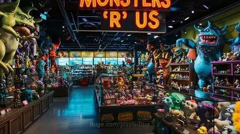 Monster 'r' Us by pixeleditor
