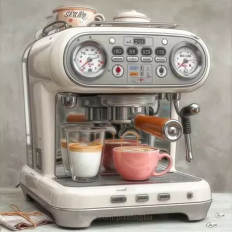 Coffee-matic 3000 by pixeleditor