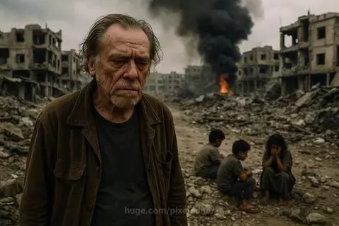 Bukowski in Gaza by pixeleditor