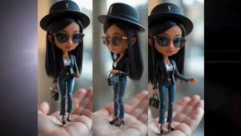 Stylish Action Toy Girl Animation - [YSL Edition] by pythonistai