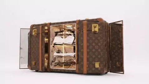 Portable Wardrobe Suitcase - [Louis Vuitton Monogram Edition... by pythonistai
