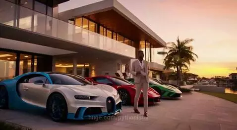 Mansion with Luxury Garage Real State Advisor 👦🏫🏎✨ by pythonistai