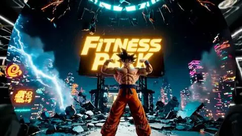 Goku Gym Trainning Routine - [DBZ Fitness Edition by Pythoni... by pythonistai