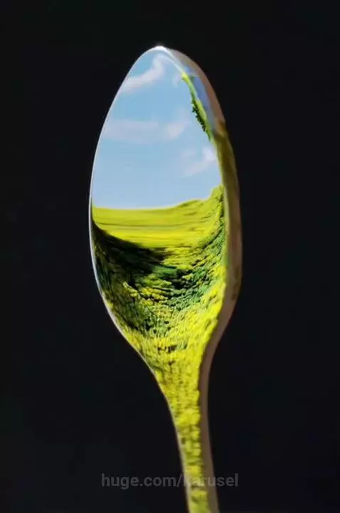 Miniature Art in the Spoon by karusel