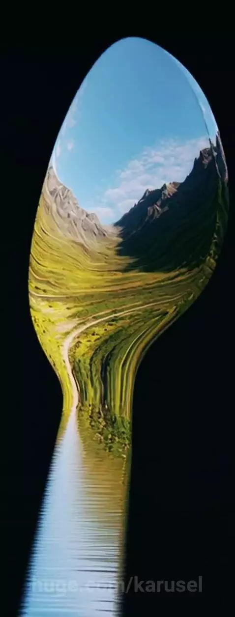 Miniature Art in the Spoon by karusel