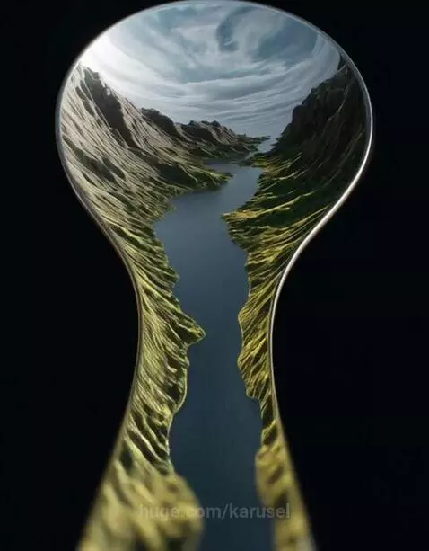 Miniature Art in the Spoon by karusel