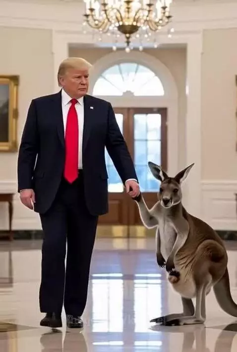 Donald Trump giving a tour by karusel