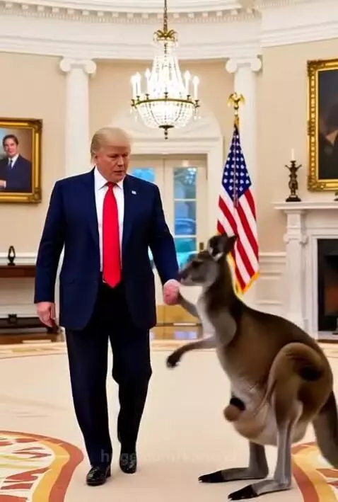 Donald Trump giving a tour by karusel
