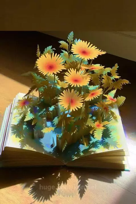 paper craft pop-up book by karusel