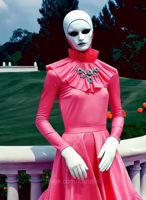 Pink Ghost in Versailles by karusel