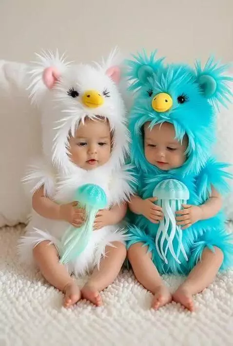 Cute baby twins by karusel