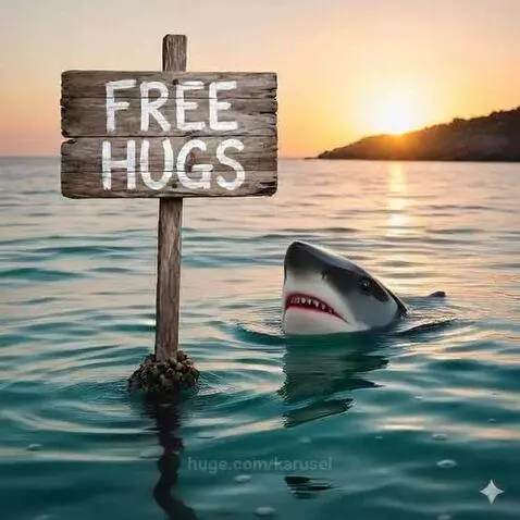 free hugs social meme by karusel
