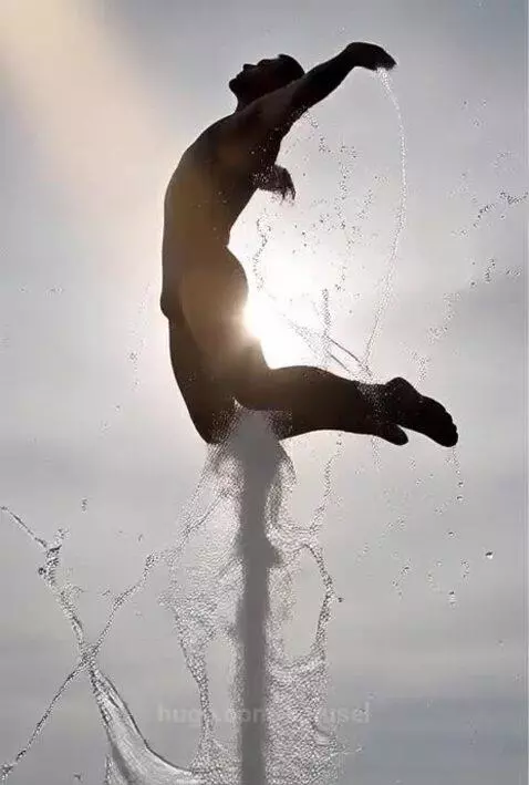 ai fashion shoot water sky by karusel