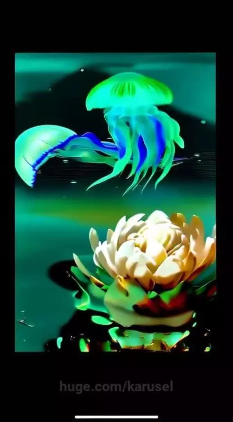 abstract Ai art VR design substance modelling by karusel