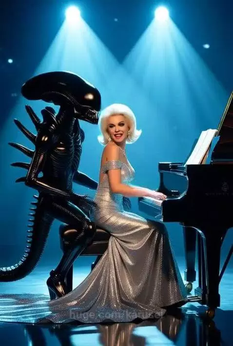 alien xenomorph piano concert by karusel