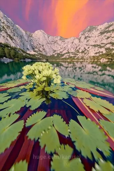 surreal nature simulation by karusel