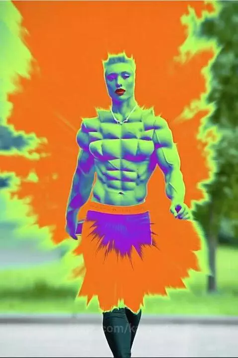 psychedelic ghost fashion by karusel