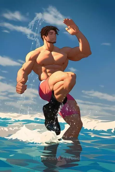 sexi anime model boy by karusel