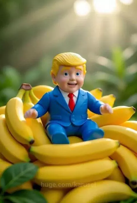 Trump bananas by karusel