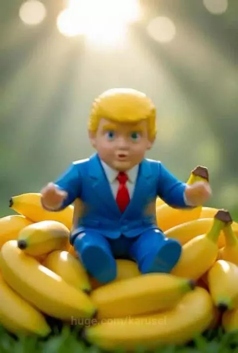 Trump bananas by karusel