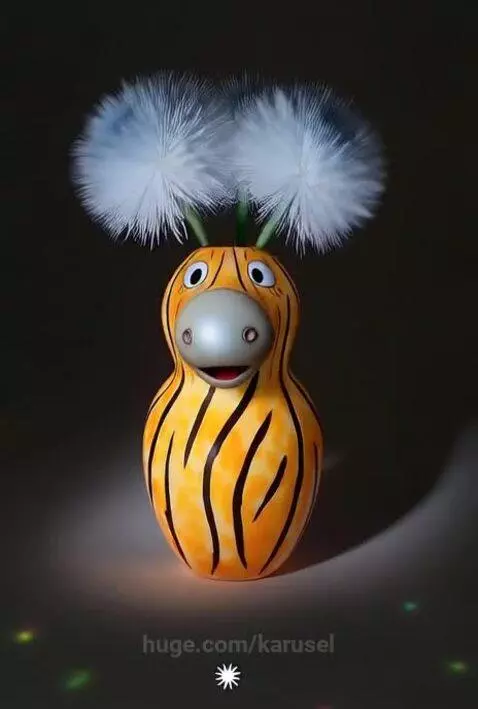 orange zebra by karusel