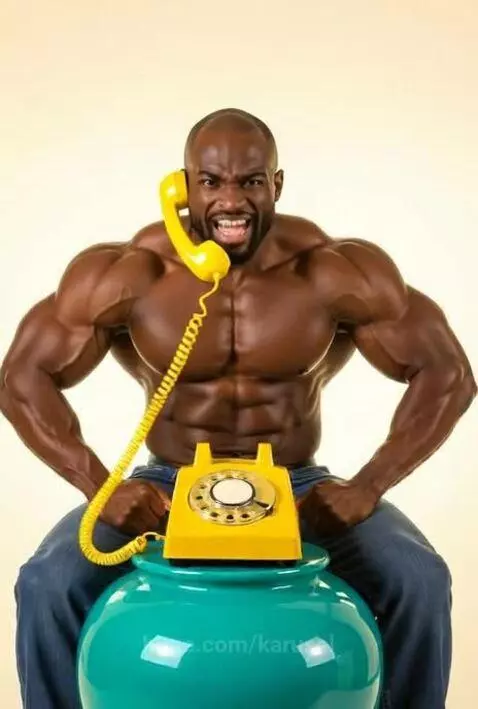 black man banana by karusel