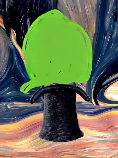 green rabbit by karusel