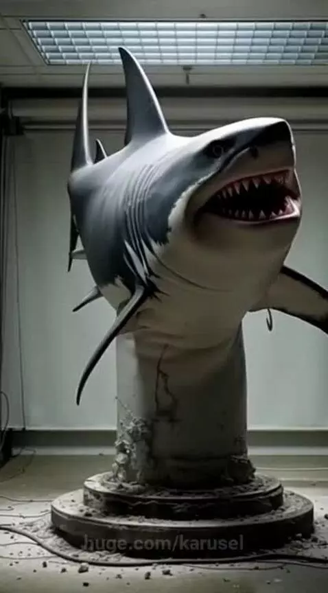 hysterical laughter, red dog snarling head is peacking out o... by karusel