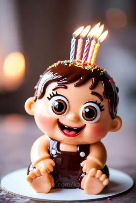 crazy baby cake by karusel