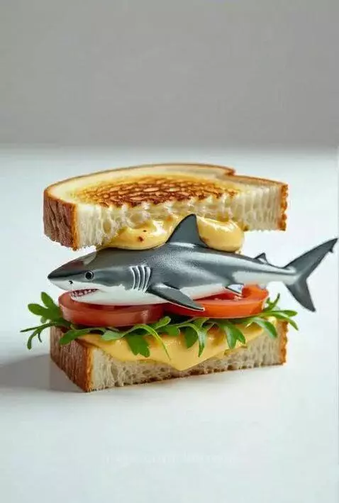 Shark Sandwich by karusel