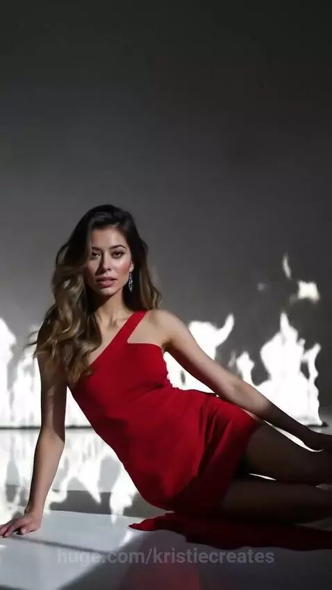 ❤️ Sexy Lady in Red ❤️ by kristiecreates