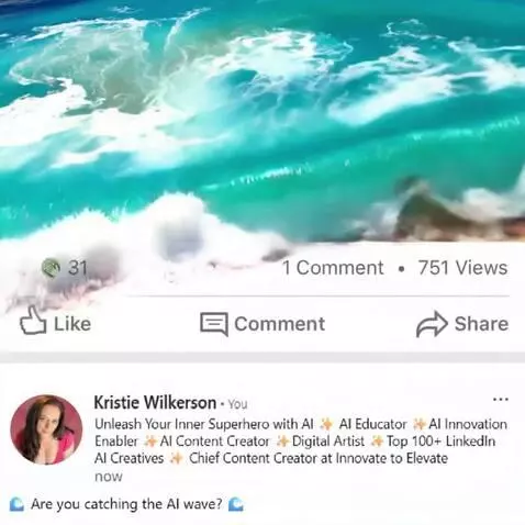 🌊 Catching the AI Wave 🌊 by kristiecreates
