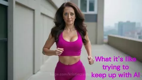 🩷🏃‍♀️‍➡️What It's Like Trying to Keep up with AI 🩷🏃‍♀️‍➡️ by kristiecreates