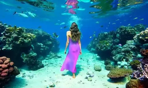 🪸🐠Underwater stroll 🐠🪸 by kristiecreates
