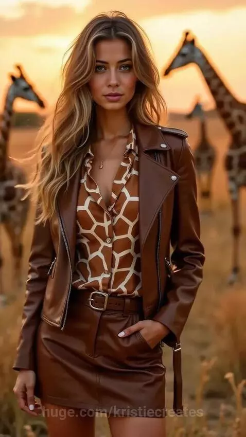 🦒Giraffe Print "Girls Gone Wild" Fashion 🦒 by kristiecreates