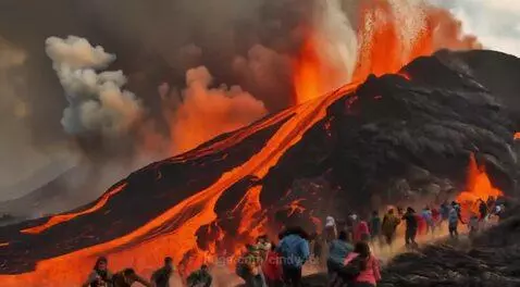 Volcanic eruptions by cindy46