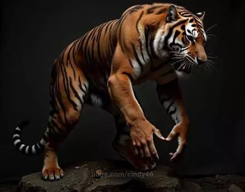 Tiger growling by cindy46