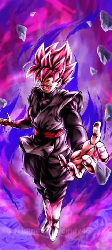 SSJ Rosé Goku Black by cindy46