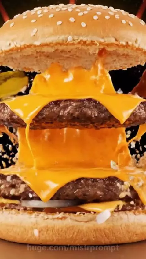 MrBeast Burger EXPLOSION in 4K ⚡️ | Epic 8-Second Ad Reveal ... by mistrprompt