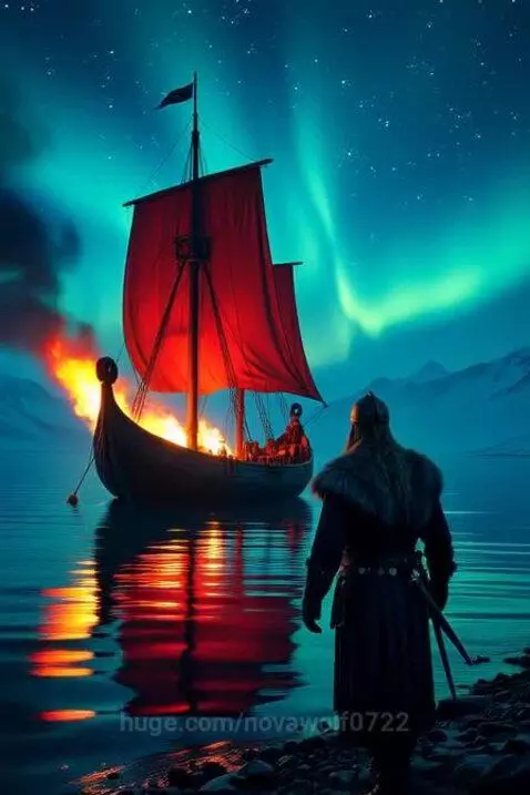 Viking Burial.. by novawolf0722