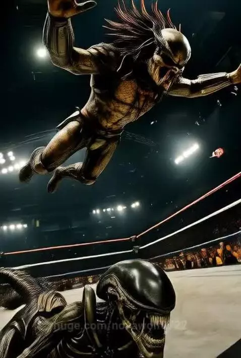 Out of this world wrestling! by novawolf0722