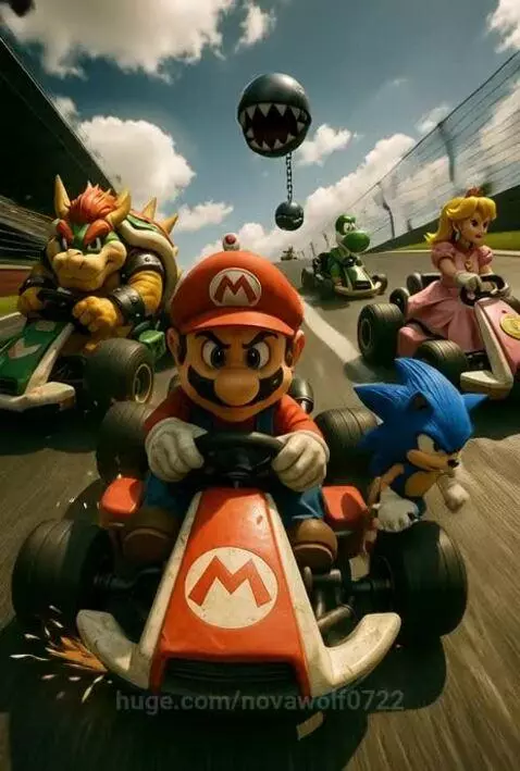 Lets race! by novawolf0722