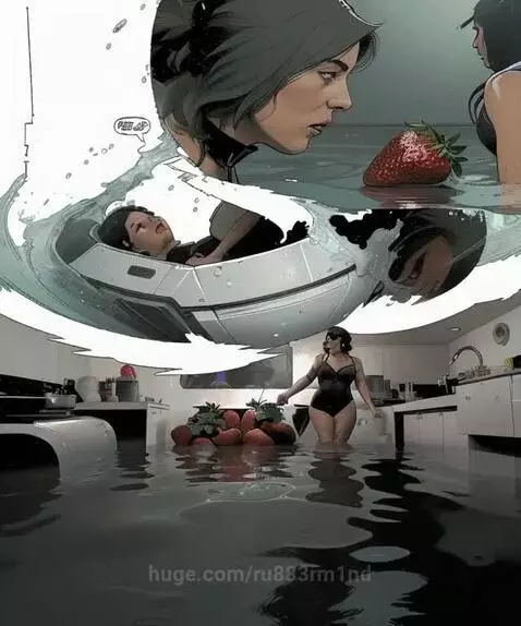 MAKING A SMOOTHIE IN MY FLOODED KITCHEN by ru883rm1nd